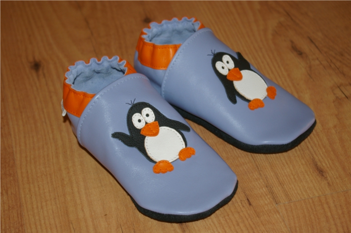 chaussons cuir souple artisanal made in France