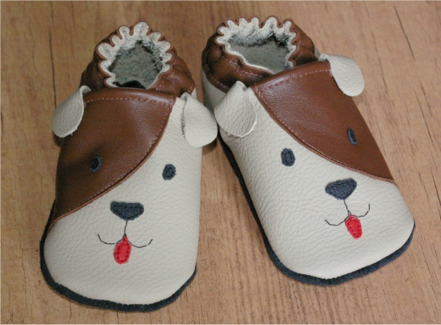 chaussons cuir souple artisanat français