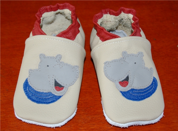 chaussons cuir souple artisanat français