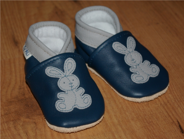 chaussons cuir souple fabrication artisanale made in Franc